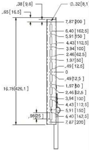.38 [9,6] .65 [16,5] 7,87 [200] 6,40 [162,5] 5,91 [150] 4,43 [112,5] 3,94 [100] 2,46 [62,5] 1,97 [50] .49 [12,5] 0 .49 [12,5] 1,97 [50] 2,46 [32,5] 3,94 [100] 4,43 [112,5] 5,91 [150] 6,40 [162,5] 7,87 [200] .98 [25] 16,78 [426,1]
