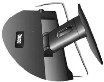 BENQ 9H.L6KLB.Q8L - How to detach the stand base - 2