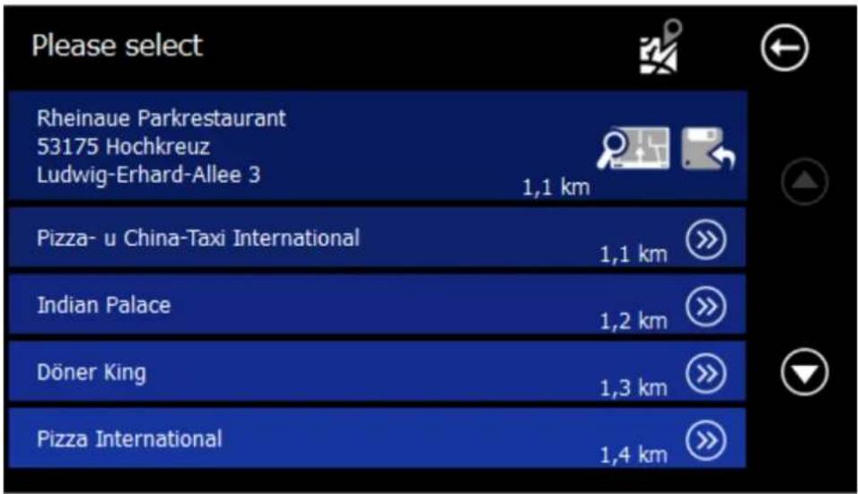 BLAUPUNKT 50 CE AMW - POI (Points of Interest) - 4