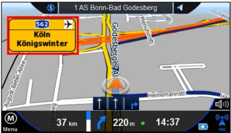 BLAUPUNKT 50 CE AMW - Highway e.g. street signs - 1