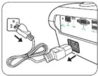 BENQ 9H.J5W77.13E - Shutting down the projector - 2