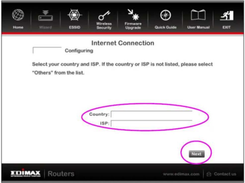 Edimax AR-7266WNB - Automatically Set ISP - 7
