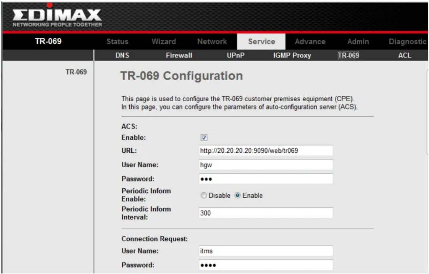 Edimax AR-7211B - 3-6-6-6 Service \ TR069 - 1