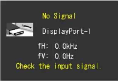 EIZO SX2762WH-BK - 5-1. No picture - 1