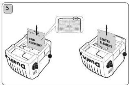 DUALIT Vario Bread 3S - REPLACING ELEMENTS - 5