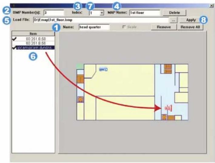 Digitus DN-16062 - How to add a single E-Map group: - 1