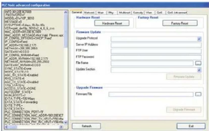 Gefen GTV-ETH-2-PLC - UPDATE VIA THE ADVANCED CONFIGURATION PANEL - 1
