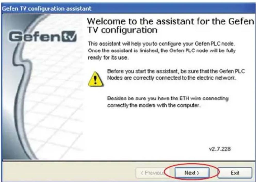 Gefen GTV-ETH-2-PLC - Installation of the GefenTV Configuration Assistant - 7