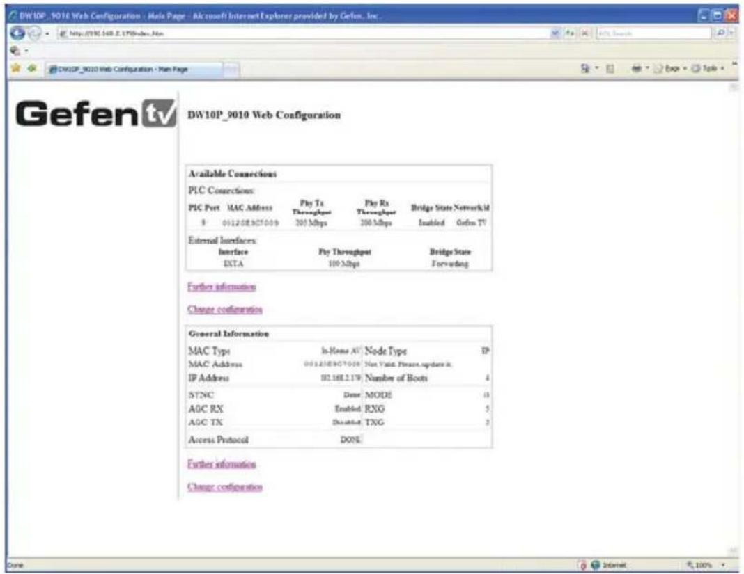 Gefen GTV-ETH-2-PLC - MAIN PAGE - 1