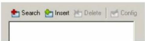 Search Insert Delete Config