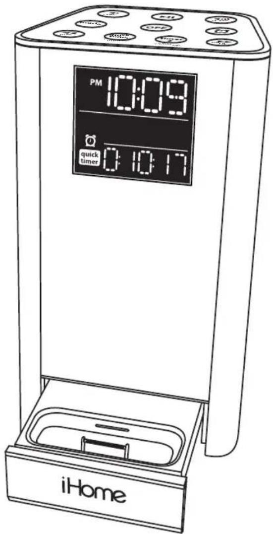 PM 10:09 quick timer 0:10:17 iHome