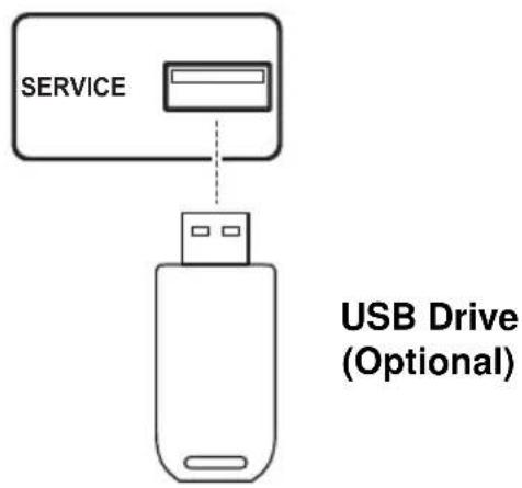 SERVICE USB Drive (Optional)