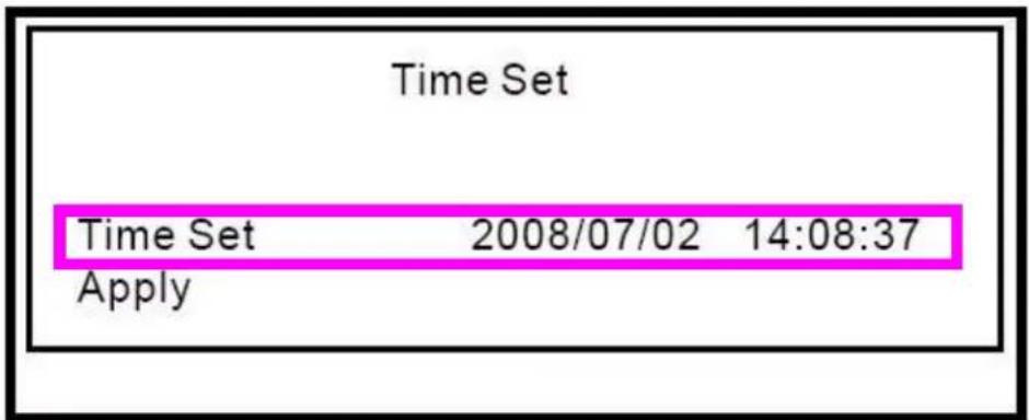 Lorex L114V251 - Setting the Date and Time - 1