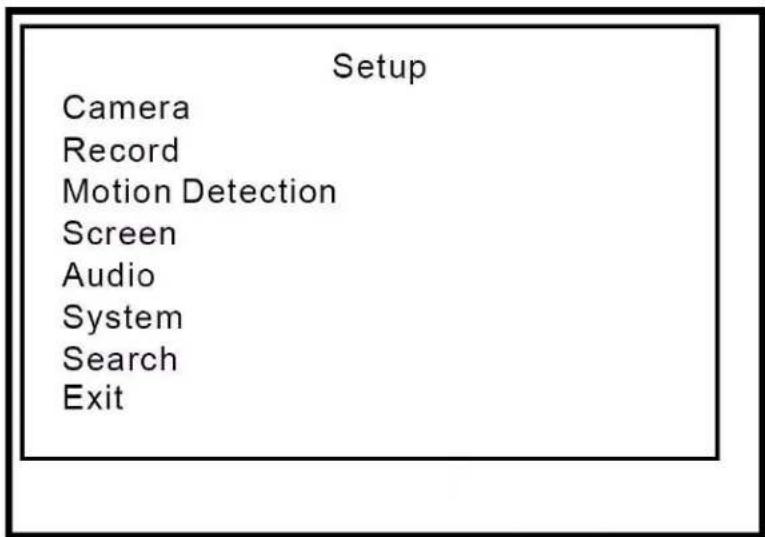 Lorex L114V251 - Using the Setup Menu - 1
