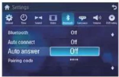 PHILIPS CID3682 - Adjust Bluetooth settings - 1