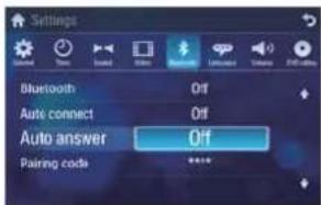 PHILIPS CID3280 - Adjust Bluetooth settings - 1