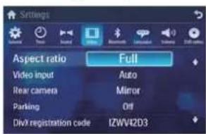 PHILIPS CID3280 - Adjust video settings - 1