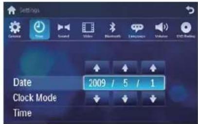 PHILIPS CID3680 - Set date - 1