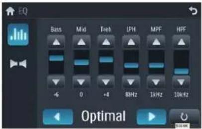 PHILIPS CID3680 - Select preset equalizer - 1