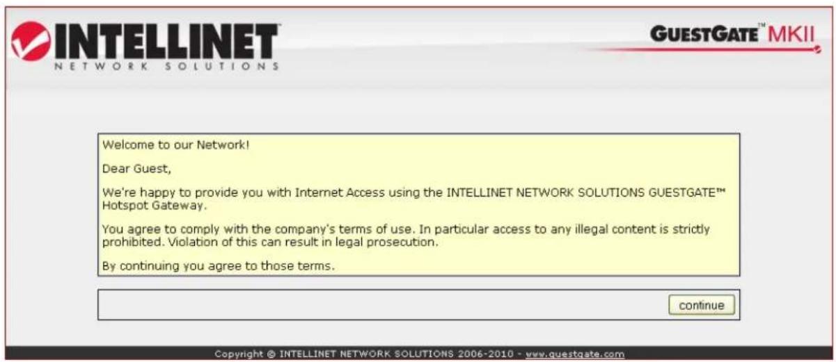 IC Intracom GuestGate MK II - Testing Internet Access - 1