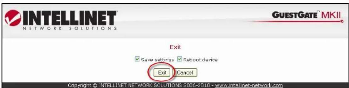 IC Intracom GuestGate MK II - Changing Administrator Password - 3