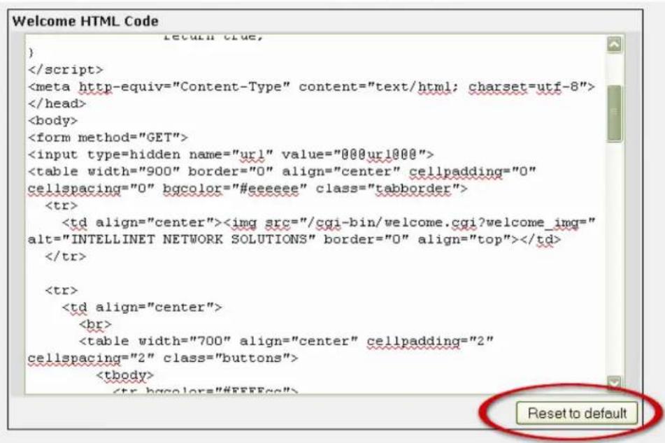 IC Intracom GuestGate MK II - Welcome HTML Code - 1