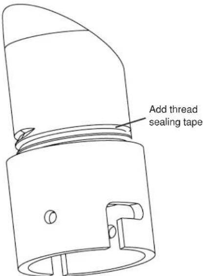 Moog Videolarm QSDWT4-70NA5 - FOR OPTIONAL PENDANT MOUNT - 1