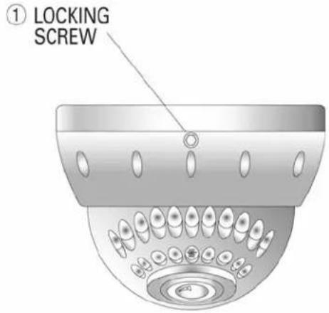 ① LOCKING SCREW