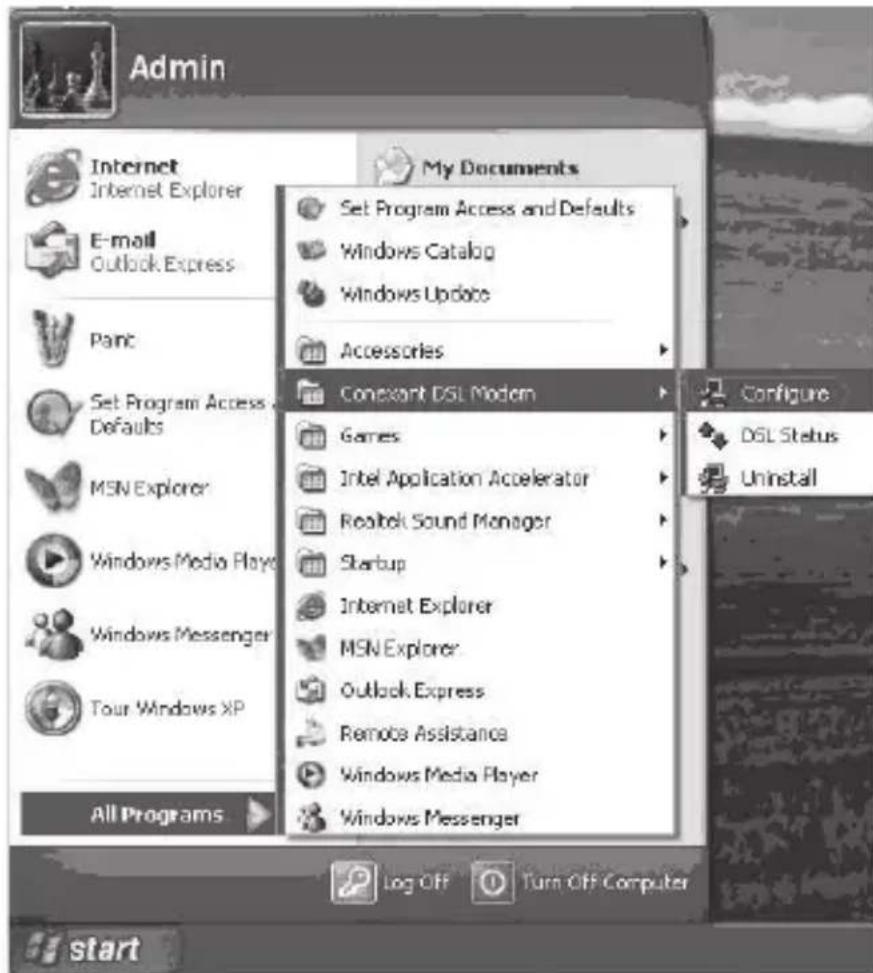 Kraun KR.MZ - Accessing Communication Settings on Windows - 1