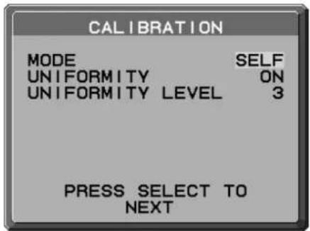 NEC MDG3MP-BNDL - Self Calibration - 2