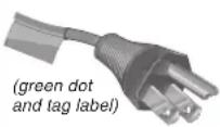 NEC MDG3MP-BNDL - Power Cord Important Information - 1