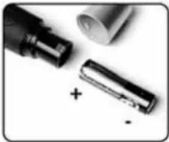 FAKIR Petit - Inserting battery: - 1