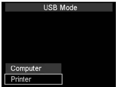 USB Mode Computer Printer