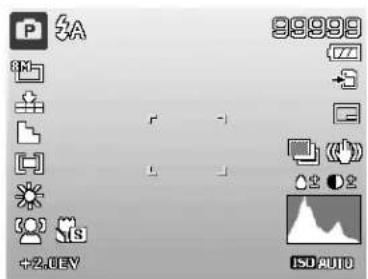 P 3A 99999 +2.0EV ISO AUTO