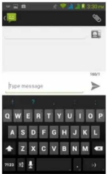 GIGABYTE Maya M1 - Using Android keyboard - 2