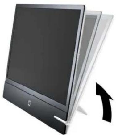 HP LM917AA LED - Adjusting the Tilt - 1