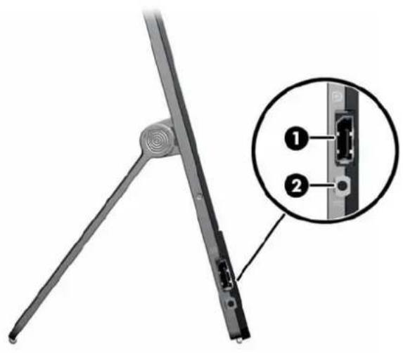 HP LM917AA LED - Side Components - 1