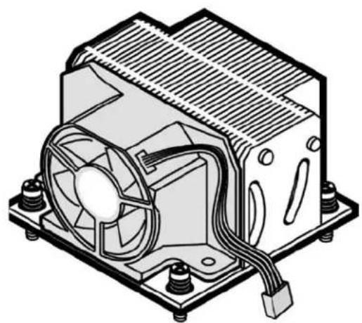 FUJITSU Intel Xeon E5-2609v2 - Intel Thermal Solution STS200C (Passive/ Active Combination Heat Sink Solution) - 1