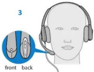 PLANTRONICS Savi Office WO300 - Adjust the Mouthpiece - 3