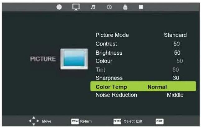 Reflexion LDD1510B - PICTURE Menu - 4