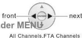 Reflexion LDD1510B - CHANNEL Menu - 24