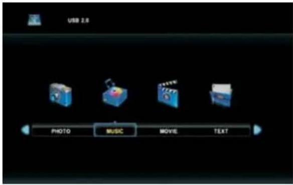 USB 2.6 PHOTO MUSIC MOVE TEXT