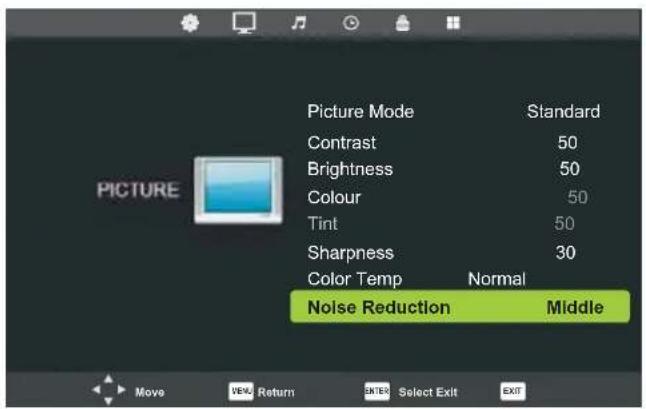 Reflexion LDD1510B - PICTURE Menu - 7