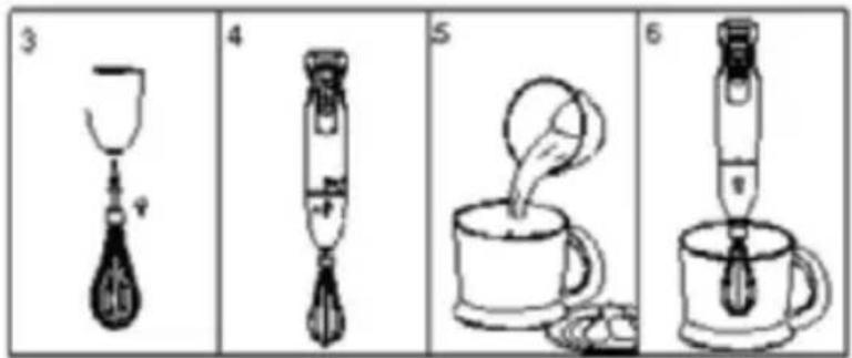 KING P-997 - Whisking function - 1