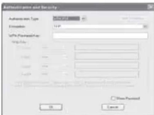 Authorname and Security Authorname Type: None and Elements: 14.0% Software Applications: Design Style: Name: Name: Name: Name: Name: Show Protocol OK Cancel
