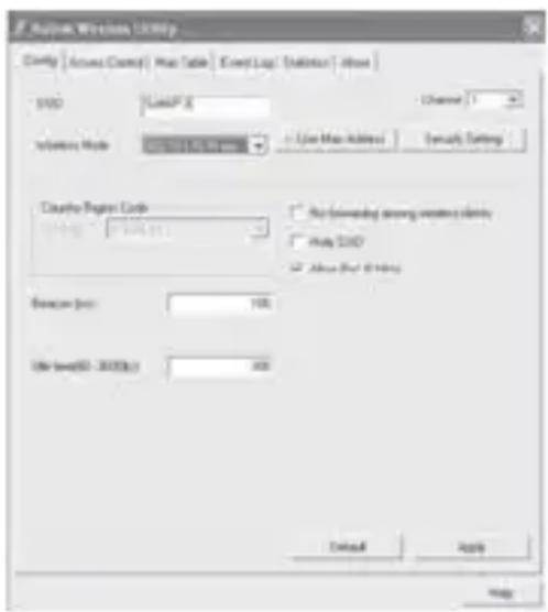 F:\Users\Network\Network Config Accounts Control Main Table Except Log Definition Options SND LoadP 8 Channel 1 Information Mode Use Main Address Security Setting Circuit-Region Code Use TCP 100% CI Host Following among network clarity Host SND Host User Binding Resource class: 100 User bandwidth: 200000.00 400 Default Apply Help