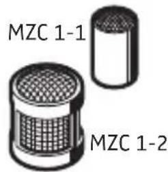 SENNHEISER Ear Set 1-4 - Treble boost using the MZC 1-1 and MZC 1-2 frequency response caps (Ear Set 1 only) - 1