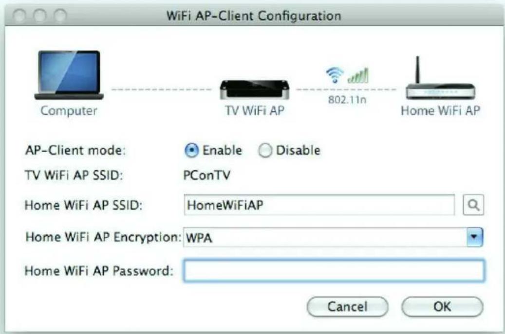 SITECOM MD-300SE - Using the PConTV software user interface pop-up Menu - 6