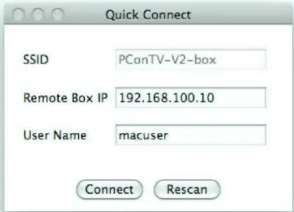 SITECOM MD-300SE - Using the PConTV software user interface pop-up Menu - 4