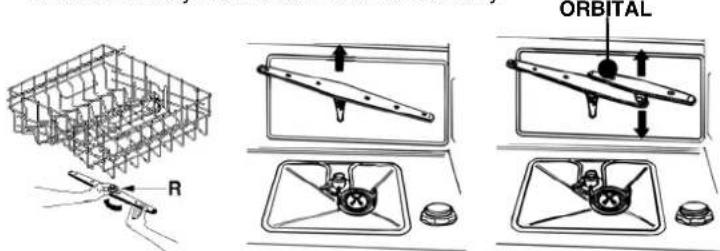 SMEG BL4S - CLEANING THE SPRAY ARMS - 1